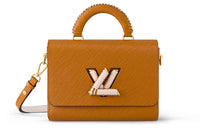 LOUIS VUITTON Twist Epi Leather Handbag Shoulder Bag Crossbody Bag Medium Size Women's Brown