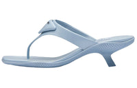 PRADA Abrasion Resistant Flip Flops Women's Light Blue