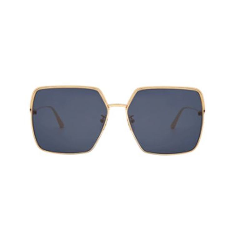 DIOR - Irregular Shape Sunglasses Women's Gold