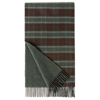 Loro Piana Wool Knit Scarves Men's Green