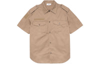 CELINE Short Sleeve Woven Shirt