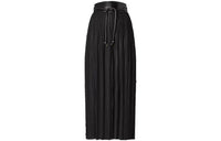 LOUIS VUITTON Knit Long Skirts Women's Black