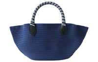 Loro Piana Cotton Handbag Mini Women's Navy