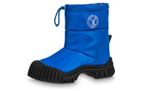 LOUIS VUITTON Ruby Ankle Boots Women's Blue