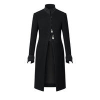 LOUIS VUITTON Wool Crepe Riding Coat