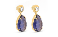 LOUIS VUITTON Heirloom Earrings Women's Purple