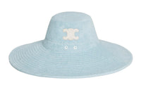 CELINE Triomphe Cotton Bucket Hats Women's