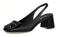 LOUIS VUITTON Spool Heel High Heels Women's Black
