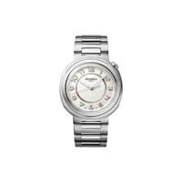 HERMES Wrist Watch Automatic Mechanical Movement Stainless Steel Watchband 36mm Silver Dial Women's Watch