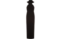 SAINT LAURENT Sleeveless Dress Women's Brown