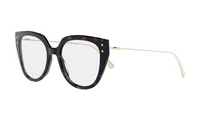 DIOR - Butterfly Eyeglass Frames Women's Tortoiseshell
