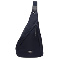PRADA Re Nylon Recycled Polyamide Sling Bag Men's Marine Blue