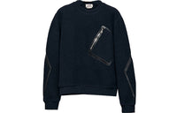 HERMES Sweatshirts Men Navy Blue