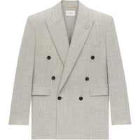 SAINT LAURENT Wool silk Blazer
