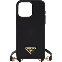 PRADA Leather Material Fashion Durable Phone Cases Compatible With IPhone 15 Pro Max Quiet Luxury