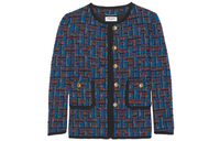 SAINT LAURENT FW21 Coat Women's Blue