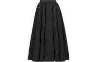 DIOR FW23 Casual Long Skirts Women's Black