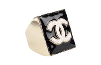 CHANEL Rings Women's Black