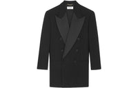 SAINT LAURENT FW22 Business Suits Coats Women's Black