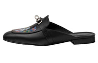 HERMES Oz Stylish Sandals Women's Black