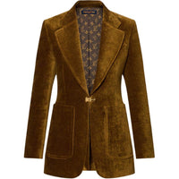 LOUIS VUITTON FW24 Business Suits Coats Women's Khaki