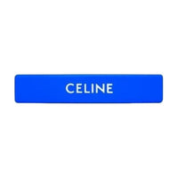 CELINE Acetate Hair Clips Women's Blue