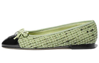 CHANEL Women's Casual Shoes Women's Green Black