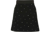 MIU MIU Casual Short Skirts Women's Black