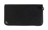 PRADA Cow Leather Clutch Regular Men's Black
