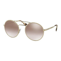 PRADA Plastic Aviator Sunglasses Women's Gold