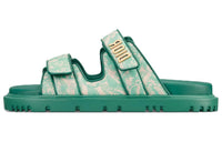 DIOR EVA Slide Slippers Women's Green White