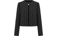 DIOR Cropped Collarless Jacket