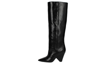 SAINT LAURENT Knee high Boots Women's Black