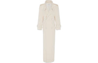 SAINT LAURENT SS23 Coats Women's Beige