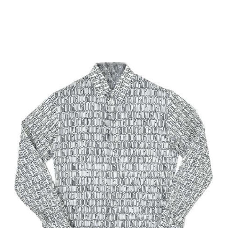 Stussy X DIOR Quarterly New Products Shirts Men Blue