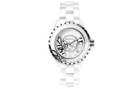 CHANEL J12 Wrist Watch Automatic Mechanical Movement Ceramic Stainless Steel Strap White Dial Women's
