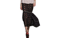 CHANEL Casual Long Skirts Women's Black