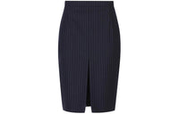 SAINT LAURENT Striped Pencil Skirt