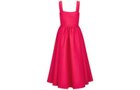 DIOR Medium Length Strappy Dress Sleeveless Dress Women's Pink