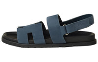 HERMES Genius Strap Sandals Men's Blue