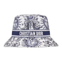 DIOR Polypropylene Bucket Hats Women's Blue