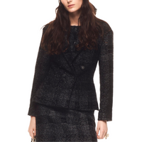 CHANEL 24 Fall And Winter Jackets Coats Women's Black Gray Color