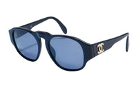 CHANEL 2000 Cc Round-frame Sunglasses