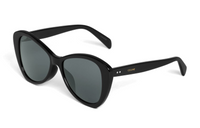 CELINE Acetate Butterfly Sunglasses Women's Black