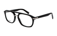 DIOR Plate Frame Aviator Eyeglass Frame Unisex Black