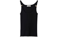 MIU MIU Tank Tops Women's Black
