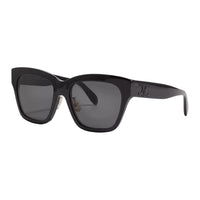 CELINE Plate Frame Irregular Shape Sunglasses Women's Multicolor