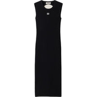 MIU MIU Sleeveless Dress Women's Black