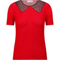 DIOR Dioramou Collection SS24 Knitwear Women's Red