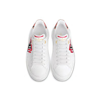 LOUIS VUITTON Lv Crafty Time Out Sports Shoes White Women's